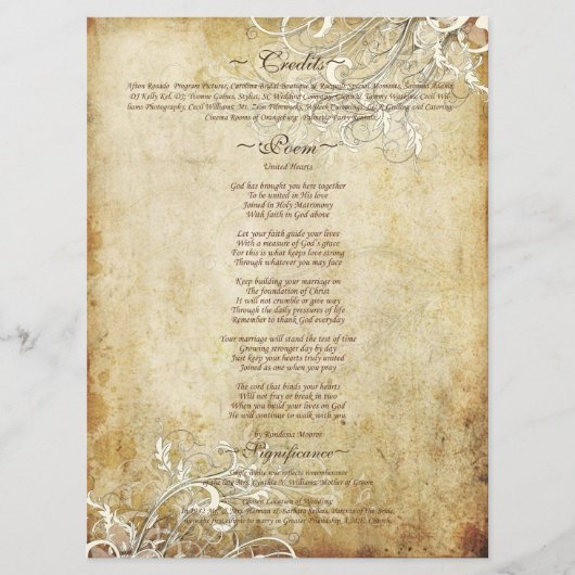 Programme PixDezines tourbillons crème vintages (Devant)