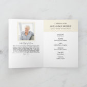 Programme plié en photo Rose vintage (Intérieur)