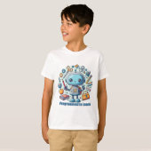 Programmé pour apprendre - T-shirt robot (Devant entier)