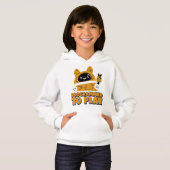 Programmé pour jouer Girls Pullover Sweat - shirt (Devant entier)