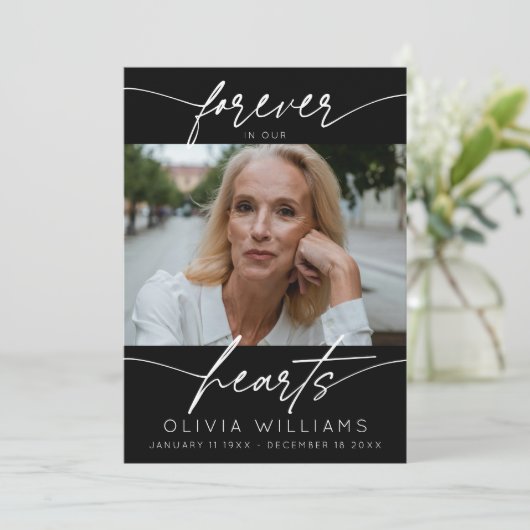 Programme Pour Toujours Dans Nos Coeurs Simple Script Photo  (Debout devant)