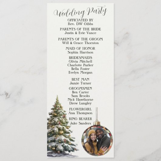 Programme Préparez-vous à soupirer après votre mariage, c'es (Dos)