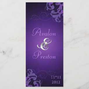 Programme Prix Nobel Purple Scroll Purple Wedple