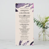 Programme Purple enchanté + Mariage d'Halloween floral orang (Debout devant)