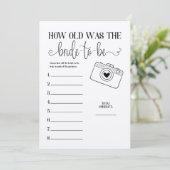 Programme Quel Âge Avait Le Jeu De Douche De Mariée À Être (Debout devant)