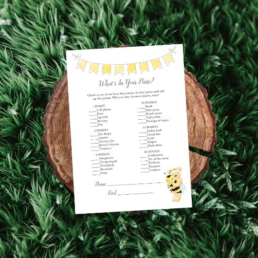 Programme Qu'est-ce que dans votre sac Jeu Girl Teddy Bear C