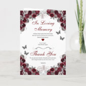 Programme Quinceanera de papillon argenté de Bourg (Dos)