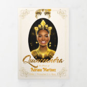 Programme Quinceañera triplé (Page de couverture)