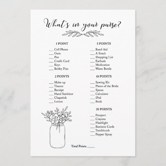 Programme Qu'y a-t-il dans votre jeu de Fête des mariées à s (Devant)