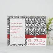 Programme Red, White et Black Mariage damassé (Debout devant)