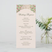 Programme Regal Doors Elegant Faux Foil Wedding (Debout devant)