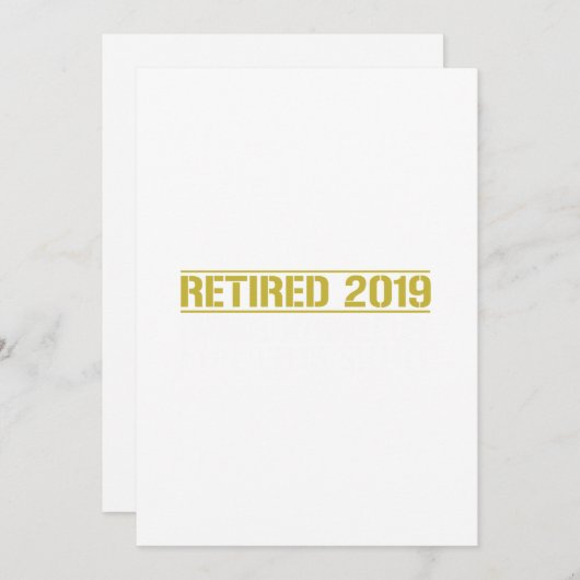 Programme Retraite Retraite 2019 J'ai travaillé toute ma vie (Devant / Derrière)