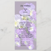 Programme Réunion de la famille Pansy (Devant)