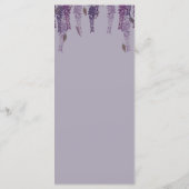 Programme rêve de Wisteria (Dos)