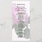 Programme Rhododendron rose (Dos)
