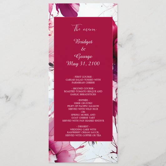 Programme rose abstrait rose pastel (Devant)