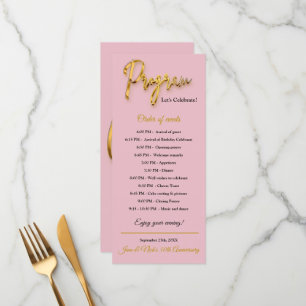 Programme Rose - Conception minimaliste Tex Or 3d