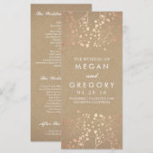 Programme Rose de la respiration de bébé Gold et Kraft progr (Devant / Derrière)