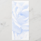 Programme Rose Design Mariage couleur bleu (Dos)