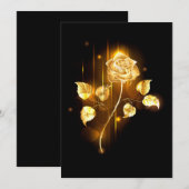 Programme Rose d'or ( rose dorée ) (Devant / Derrière)