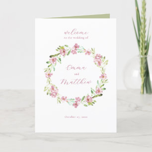 Programme Rose floral + Verte de la couronne botanique pliée