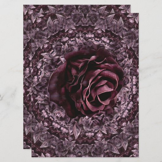 Programme Rose Mandala (Devant / Derrière)