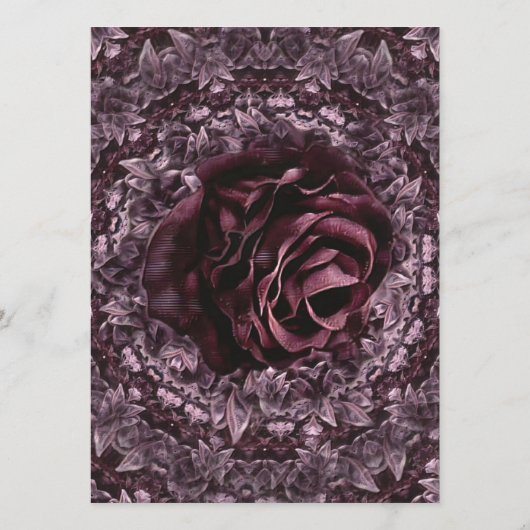 Programme Rose Mandala (Dos)