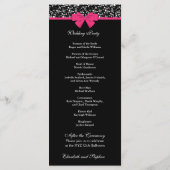 Programme Roses noires et blanches Bow rose (Dos)