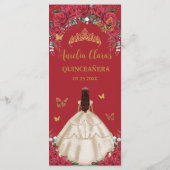Programme Roses Rouges Roses Florales Champagne Robe Quincea (Dos)