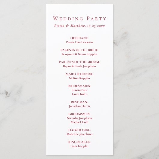 Programme Rouge Aquarelle Méditerranée Carrelage Motif (Dos)