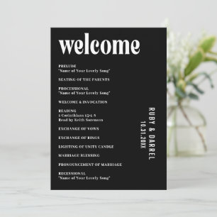 Programme Ruby Black Mariage moderne