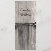 Programme rural de mariage de ranch de pays de (Devant)