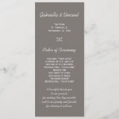 Programme rural de mariage de ranch de pays de (Dos)