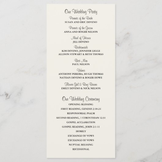 Programme Rustic Mason Jar et Hydrangeas (Dos)