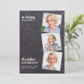 Programme Rustique 3 Photo Memorial Ordre de service Funérai (Debout devant)