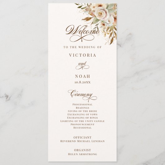 Programme Rustique Automne Rose Botanique (Devant)