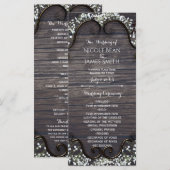 Programme Rustique Country Western Baby's Breath & (Devant / Derrière)