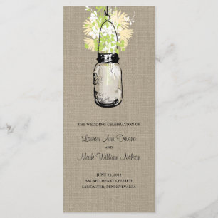 Programme rustique de pot et de fleurs sauvages de