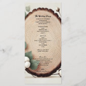Programme Rustique en Coton Eucalyptus Bois de For (Dos)