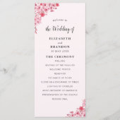 Programme Sakura – Cherry Blossom Sakura Wedding (Devant)
