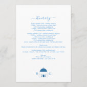 Programme Santorin Destination Grèce Mariage Itinéraire (Dos)