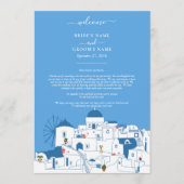 Programme Santorin Destination Grèce Mariage Itinéraire (Devant)