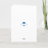 Programme Santorin Grèce Mariage Ordre de service (Dos)