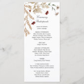 Programme Sedona Garden Wedding Day Program (Dos)