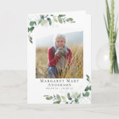 Programme Service funéraire Eucalyptus Photo (Devant)