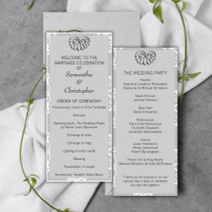 Programme Silver Mariage damassé