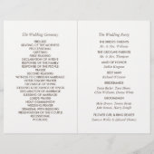 Programme simple et élégant de fleurs sauvages bot (Dos)