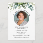 Programme Simple funérailles Memorial Photo Ordre de service (Devant)