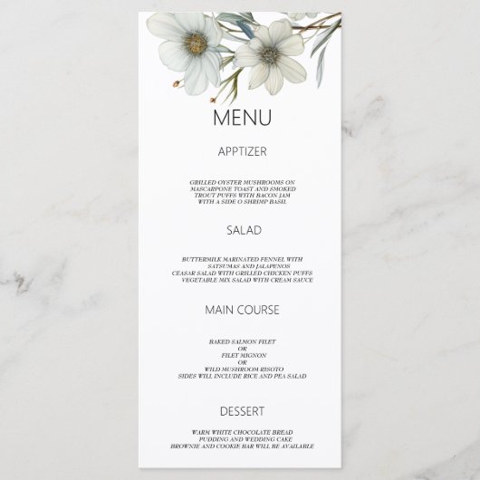 Programme Simple menthe blanche vert Mariage à ressort (Devant)