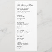 Programme Simple, polyvalent, élégant noir et blanc (Dos)